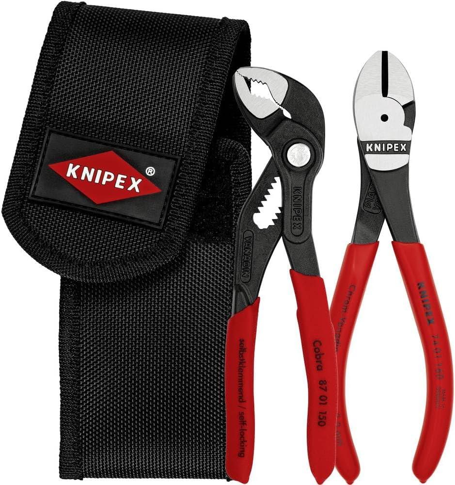 Knipex Mini Pliers Set in Belt Pouch (2-Piece)